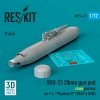 RESKIT RS72-0471 SUU-23 20mm gun pod (close gun bay) for F-4 Phantom II (USAF) (1 pcs) (3D Printed) 1/72